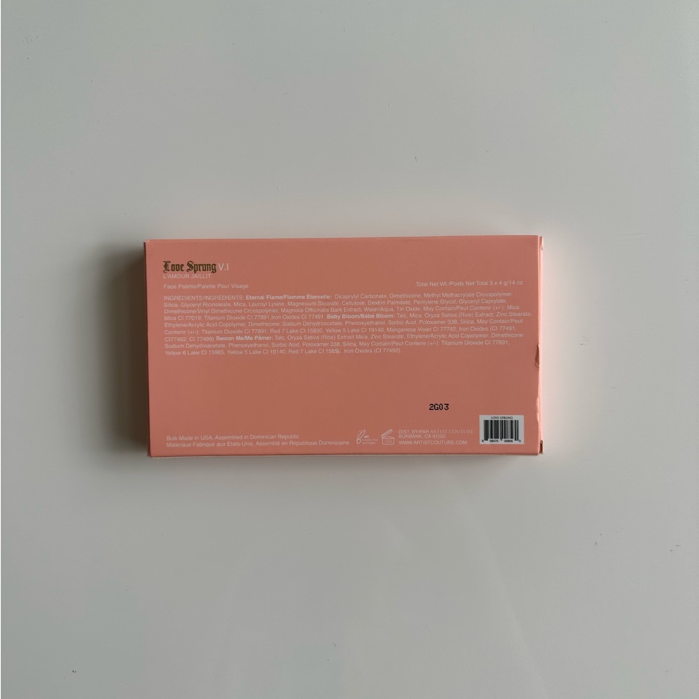 Love Sprung Face Palette VI | NWT Makeup Cosmetics Blush - Picture 4 of 5